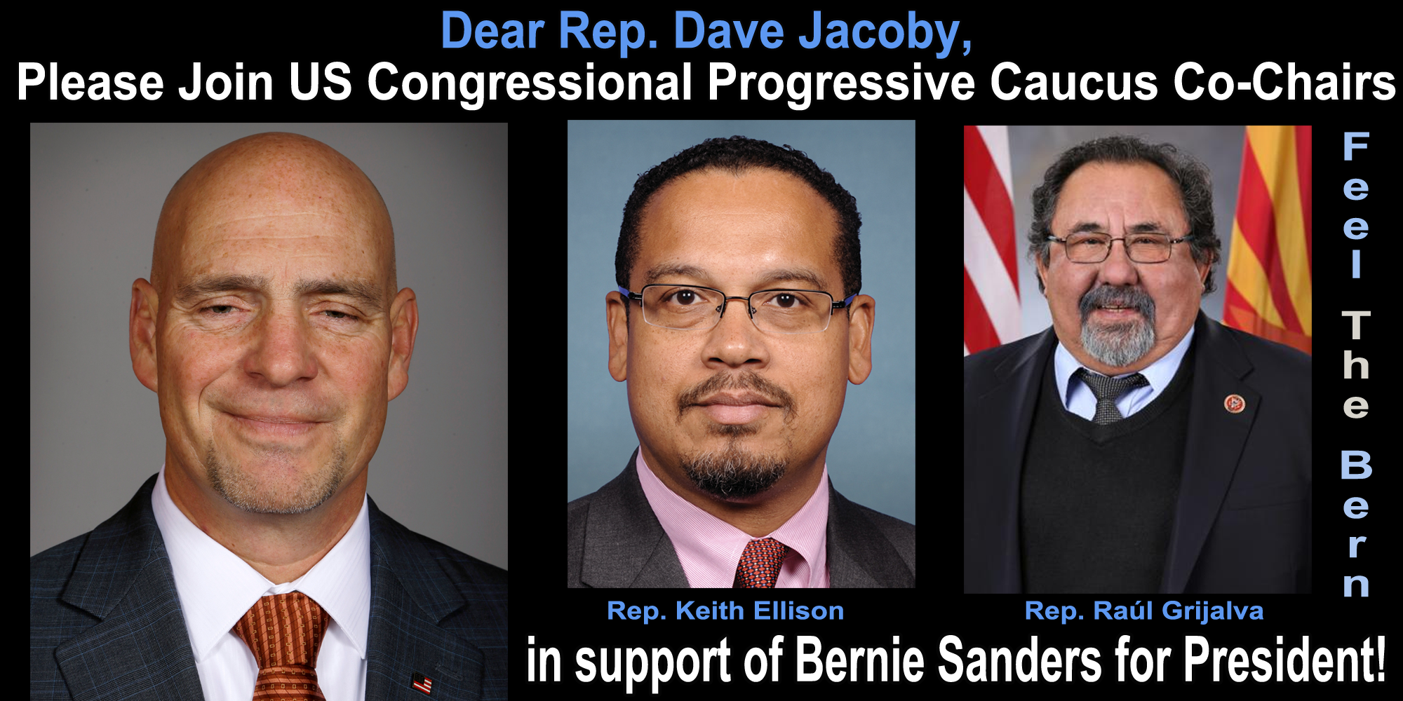 Iowa Rep Dave Jacoby for Bernie Sanders for President 2016